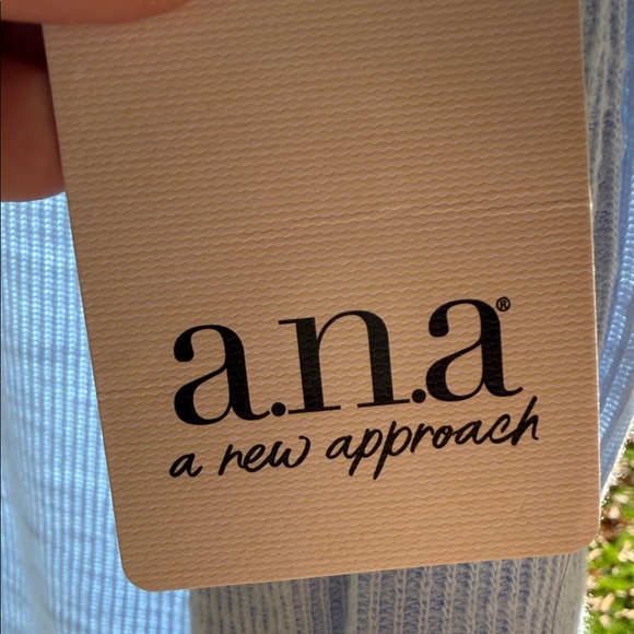 Anna Light Blue Crew Neck Sweater - Picture 5 of 5